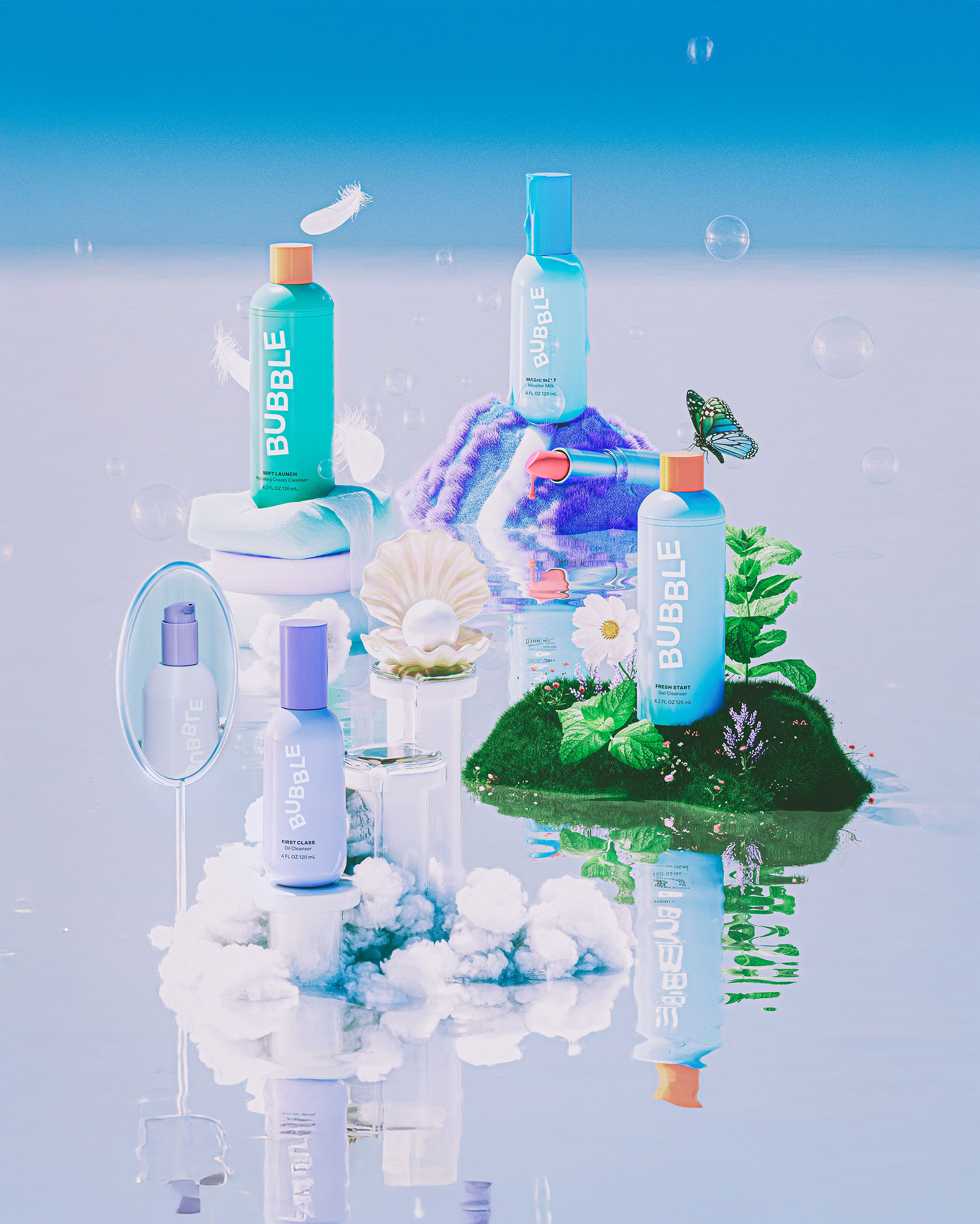 Bubble Cleanser Launch